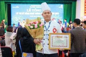 Bạn Trần Quang Hiệp lớp KTCB14C giải ba Kỳ thi kỹ năng nghề Thành phố Hà Nội năm 2023
